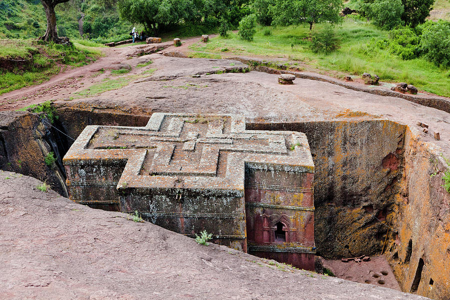 The Rock-hewn Churches Of Lalibela #3 Photograph By Martin Zwick - Pixels