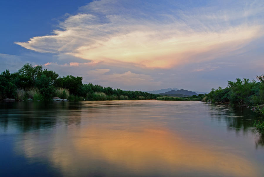 The Salt River #3 Photograph by Tam Ryan