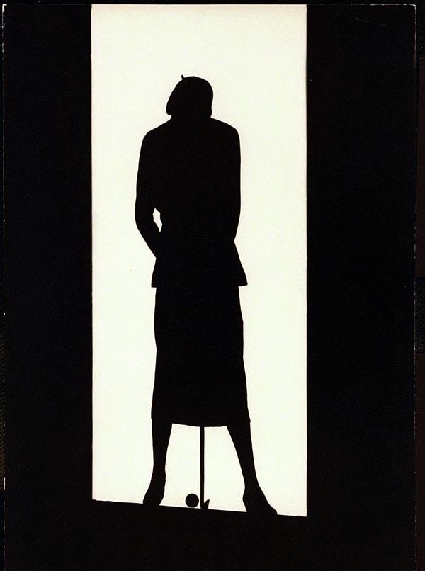 The Silhouette Of A Woman #3 Photograph by  Barre