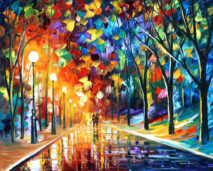 The Song Of The City Painting by Leonid Afremov