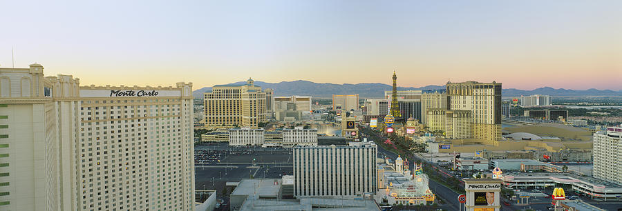 Las Vegas Photograph - The Strip, Las Vegas, Nevada, Usa #3 by Panoramic Images