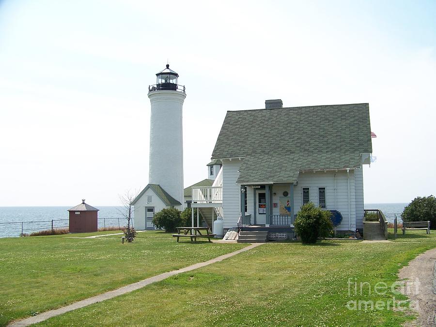 Summer Photograph - Tibbetts Point Light by Kevin Croitz