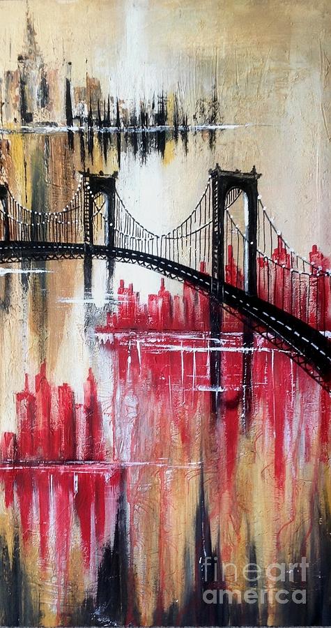 3 times New York Painting by Jose Luis Reyes