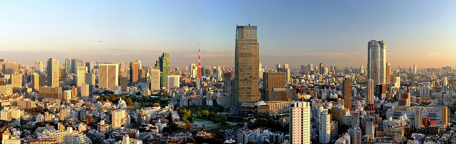 Tokyo Panorama #3 Photograph by Vladimir Zakharov
