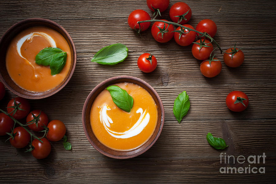 Tomato soup #3 Photograph by Kati Finell