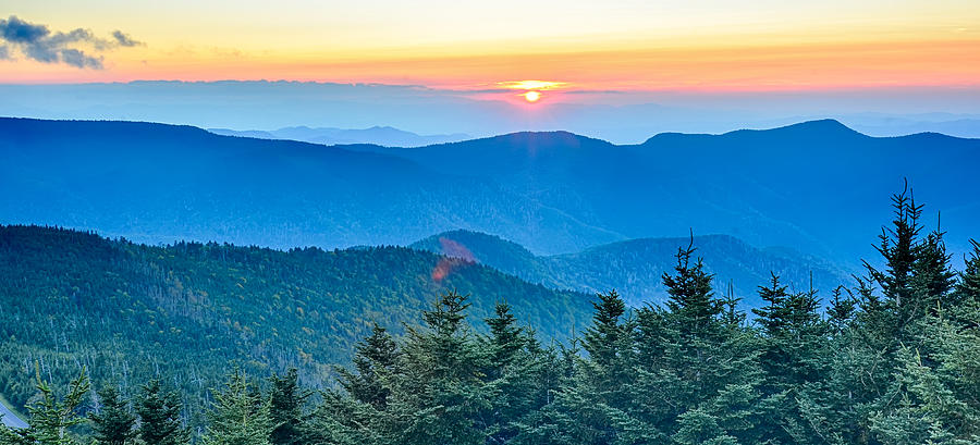 Top Of Mount Mitchell Before Sunset #3 Photograph by Alex Grichenko