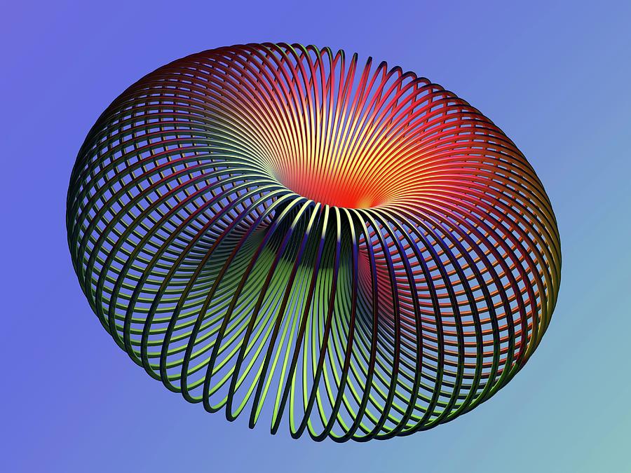 Torus #3 Photograph by Alfred Pasieka/science Photo Library