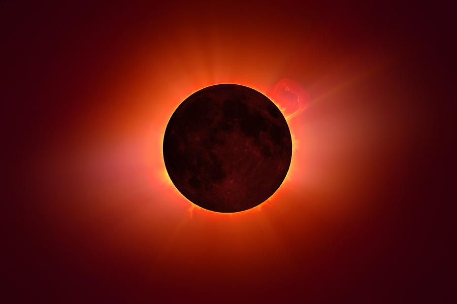 Total Solar Eclipse #3 Photograph by Detlev Van Ravenswaay