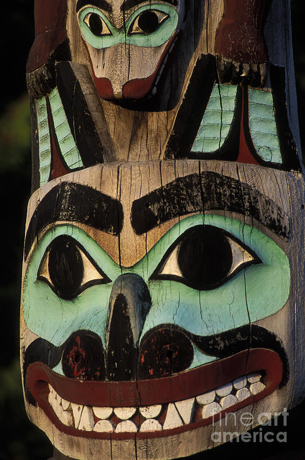 Totem Pole #3 Photograph by Ron Sanford