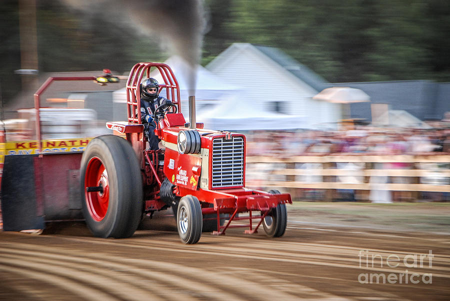 Tractor Pull #3 Photograph by Grace Grogan