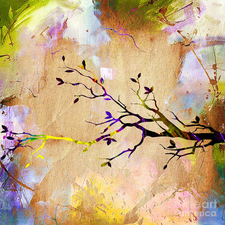 Tree Mixed Media - Tree Branch Collection #3 by Marvin Blaine