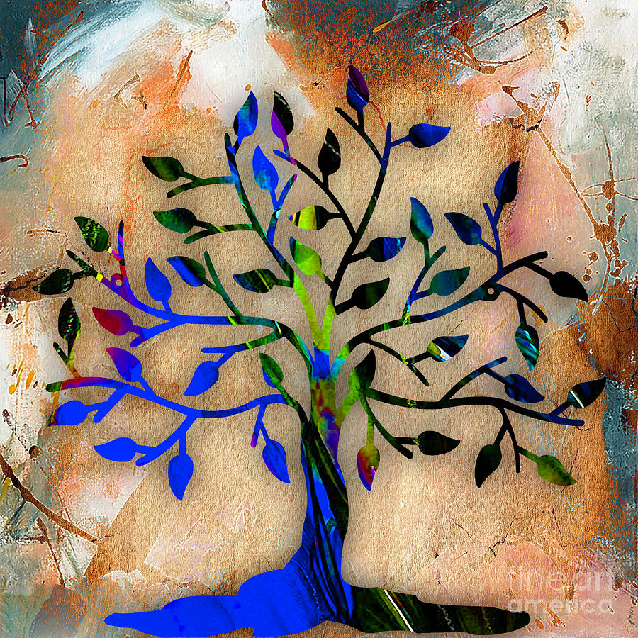Tree Mixed Media - Tree Of Life Painting #3 by Marvin Blaine