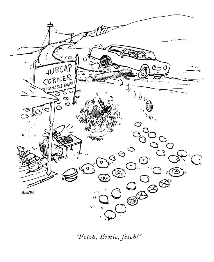 New Yorker September 7th, 2009 Drawing by George Booth