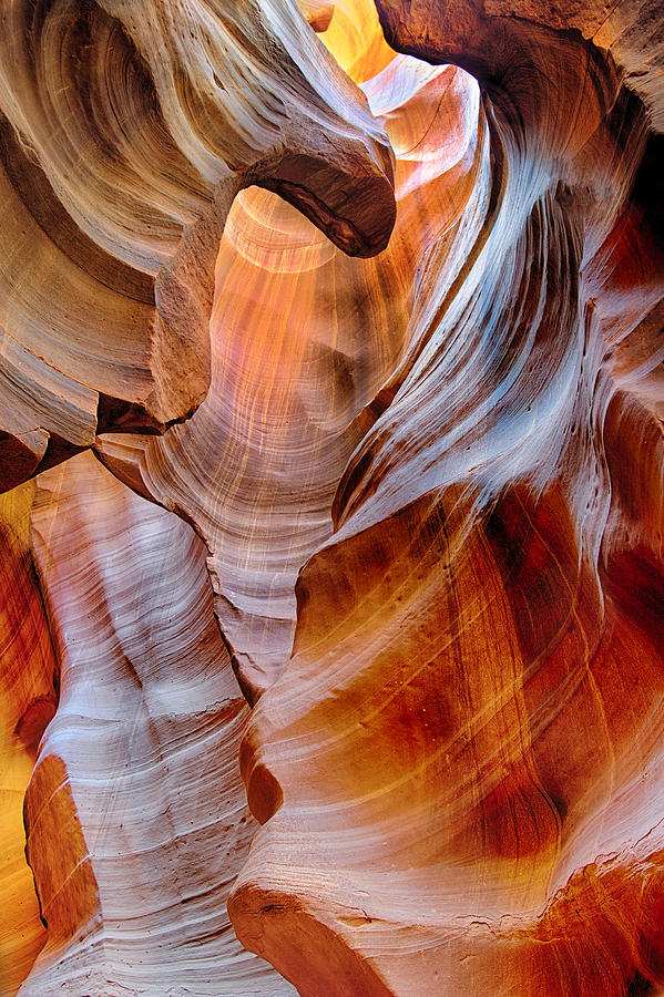 Antelope Canyon Photograph - Upper Antelope Canyon #3 by Robert Jensen