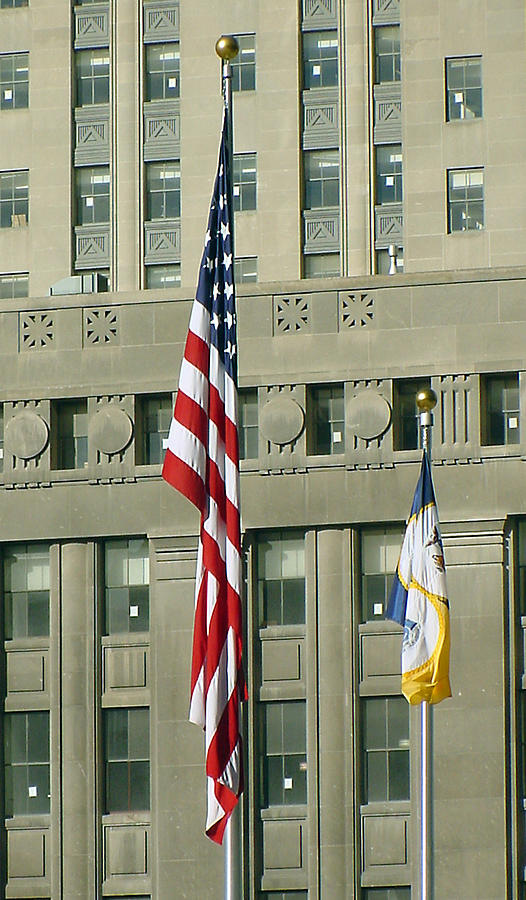 US flag #3 Photograph by Mieczyslaw Rudek