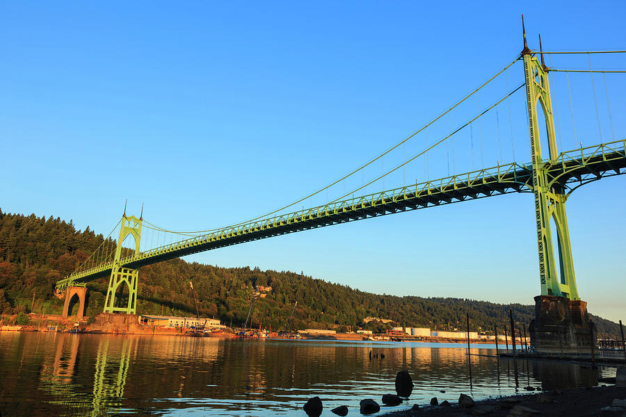 USA, Oregon, Portland, Cathedral Park Photograph by Rick A Brown - Fine ...