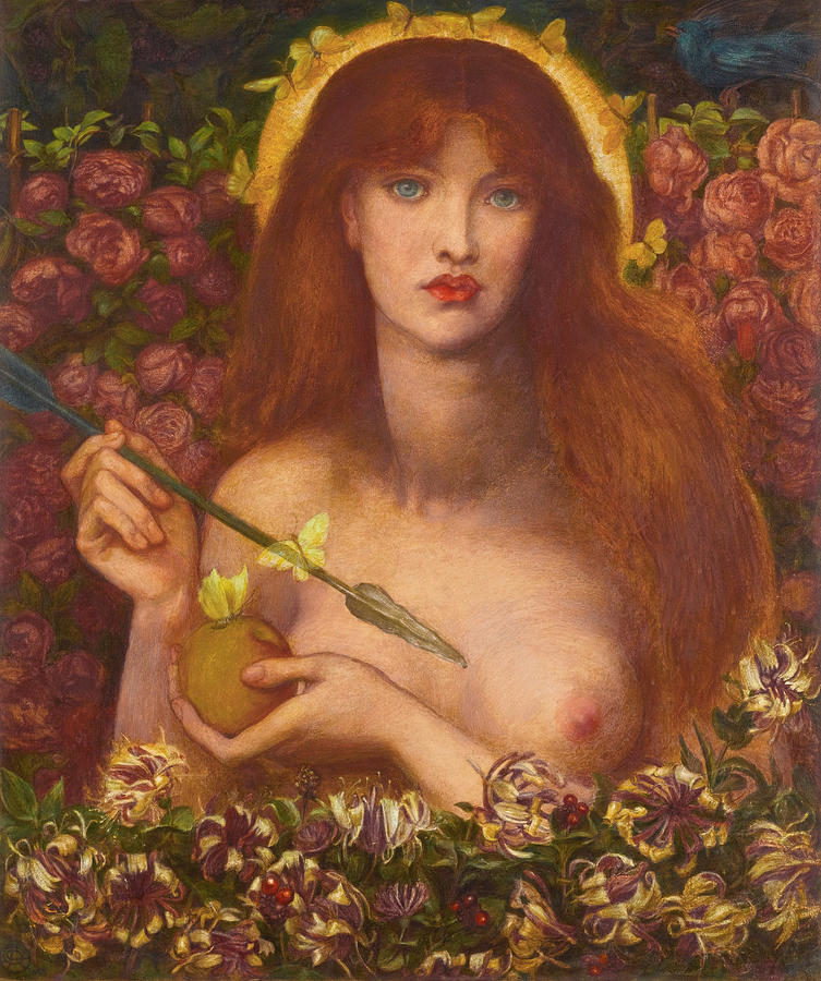 Venus Verticordia #2 Painting by Dante Gabriel Rossetti
