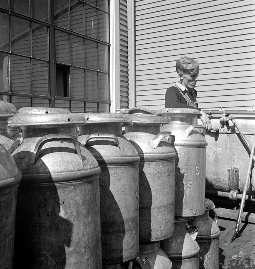 Vermont Creamery, 1941 Photograph by Granger - Fine Art America