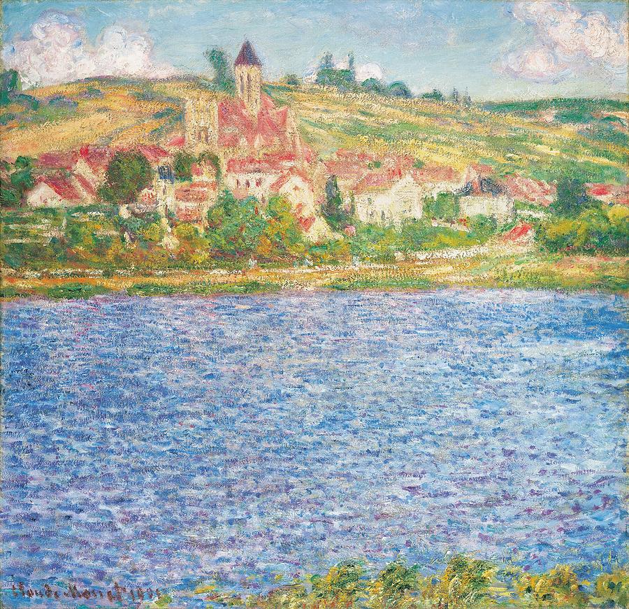 Claude Monet Painting - Vetheuil by Claude Monet