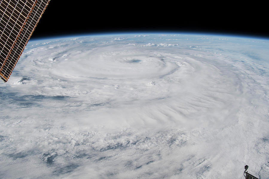 View From Space Of Hurricane Florence #3 Photograph by Stocktrek Images