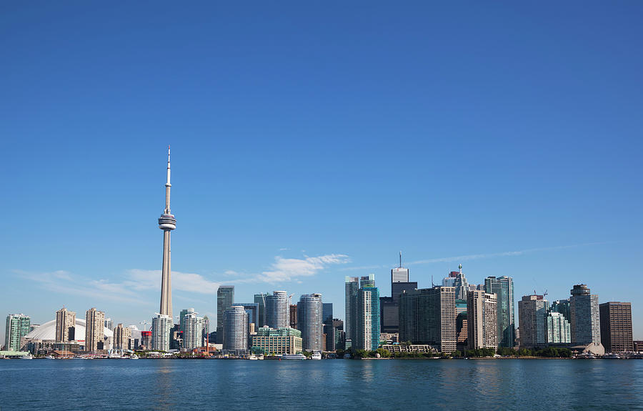 View Over Lake Ontario Of The Downtown Photograph by Mark Thomas / Design Pics View Over Lake Ontario Of The Downtown Photograph by Mark Thomas / Design Pics