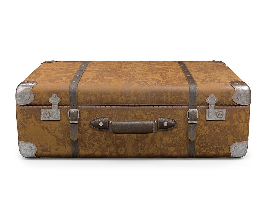 Vintage Suitcase #3 Photograph by Ktsdesign