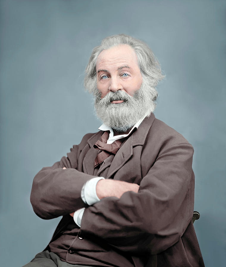 Walt Whitman Portrait Circa 1861-1865 Photograph by Stocktrek Images ...