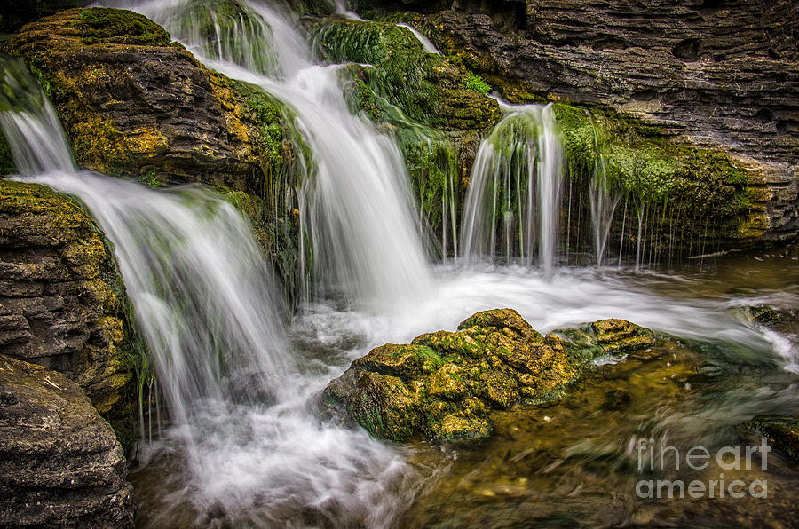 Fall Photograph - Waterfall #3 by Carlos Caetano
