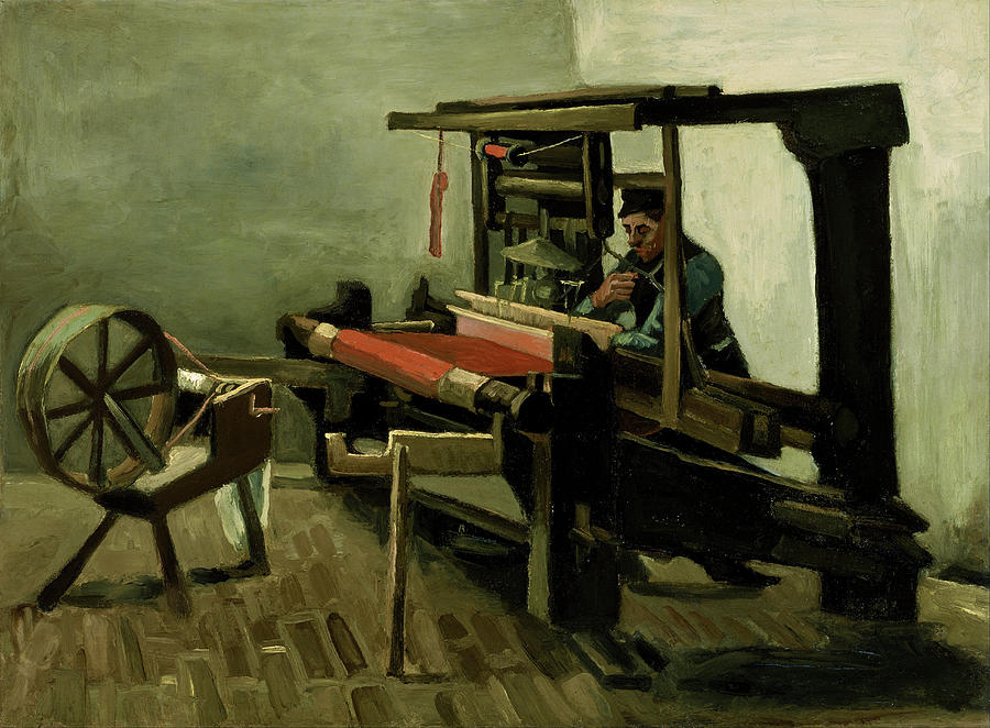 Weaver #3 Painting by Vincent Van Gogh