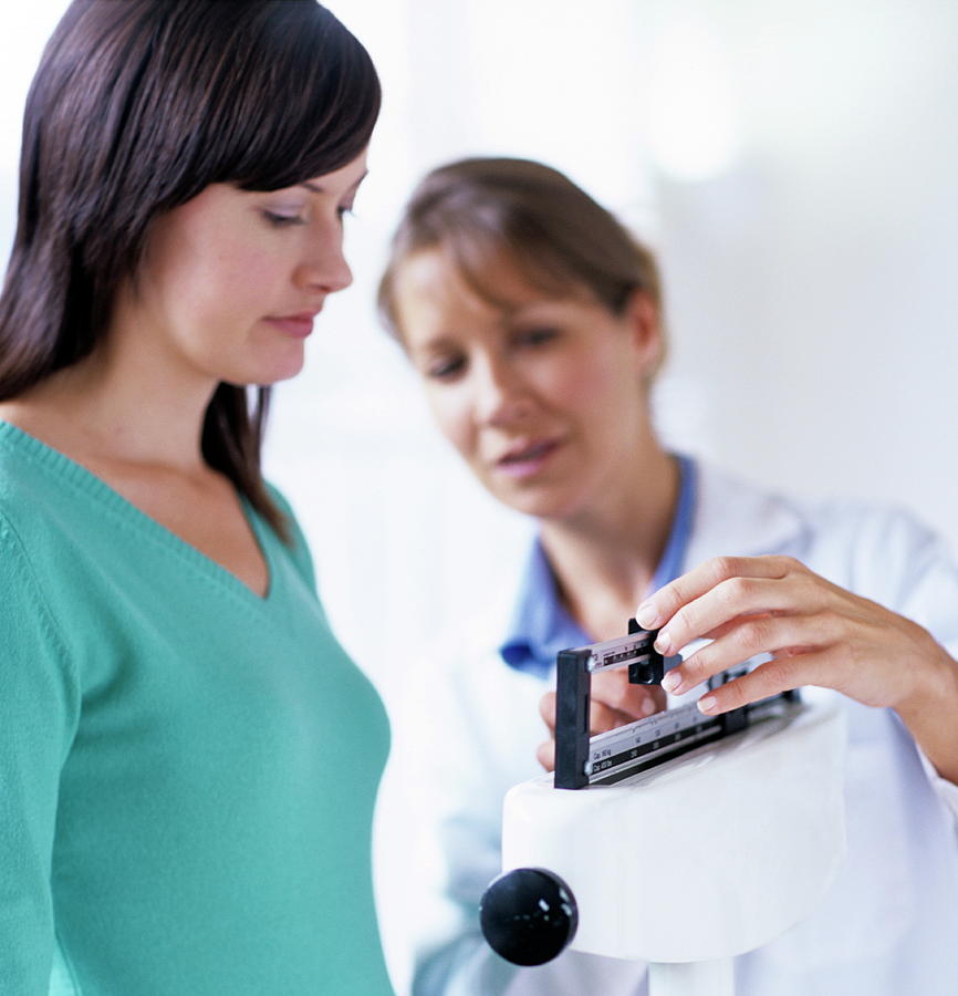 Weight Check-up Photograph by Ian Hooton/science Photo Library | Fine ...