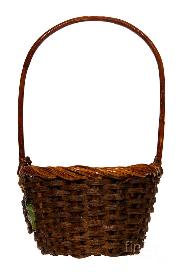 Wicker Basket Number Ten Photograph by Olivier Le Queinec