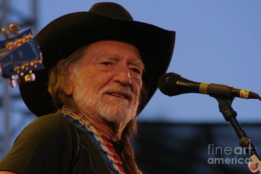 Willie Nelson Photograph by Diane Kurtz - Pixels