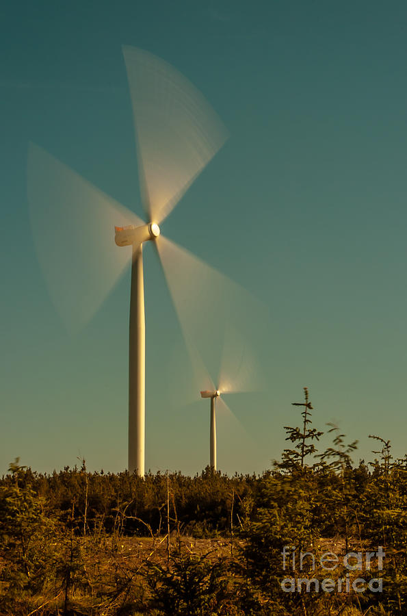 Wind power #3 Photograph by Jorgen Norgaard