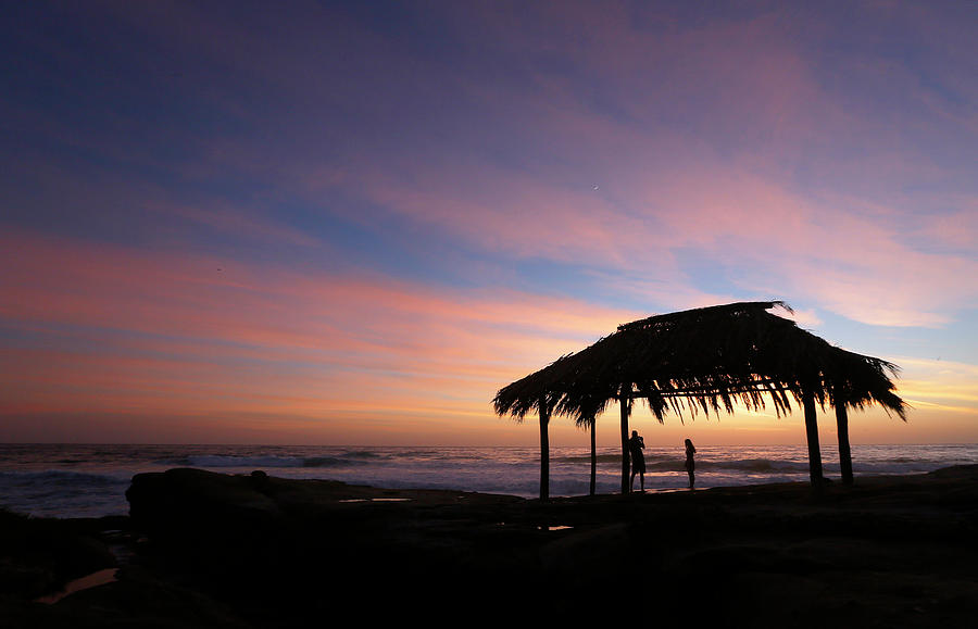 Windansea Beach In La Jolla At Sunset Photograph By K C Alfred