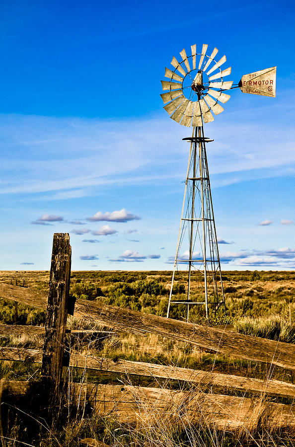 Nature Photograph - Windmill  by Athena Mckinzie