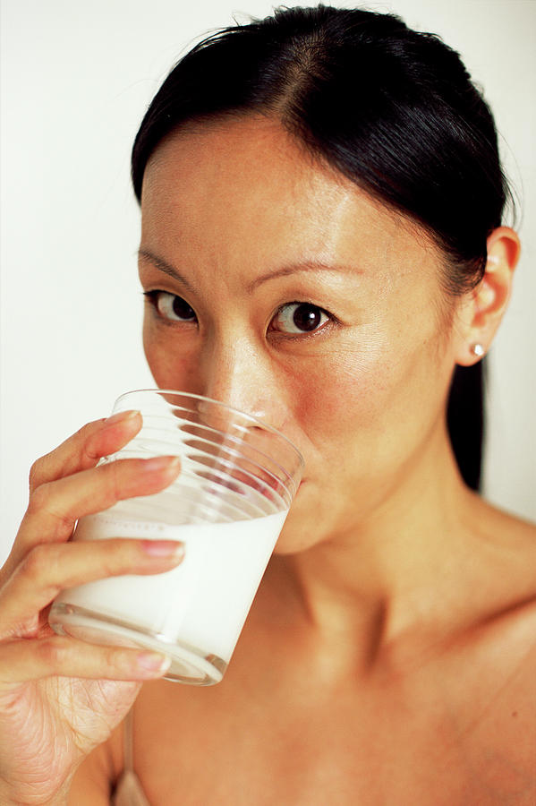 Teenage Girl Drinking Water Photograph by Ian Hooton/science Photo Library  - Fine Art America