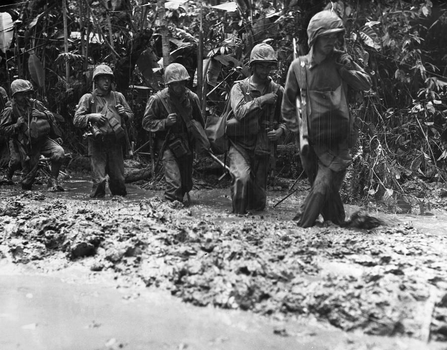 World War II: Bougainville #3 Photograph by Granger