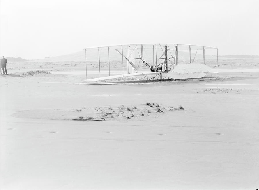 Wright Flyer #3 Photograph by Us Library Of Congress/science Photo Library