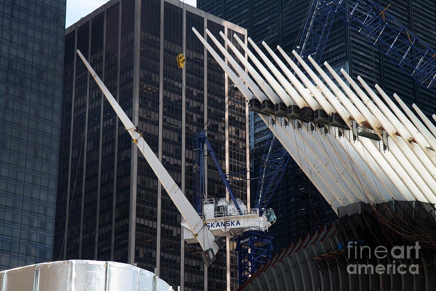 WTC Oculus Construction #3 Photograph by Steven Spak