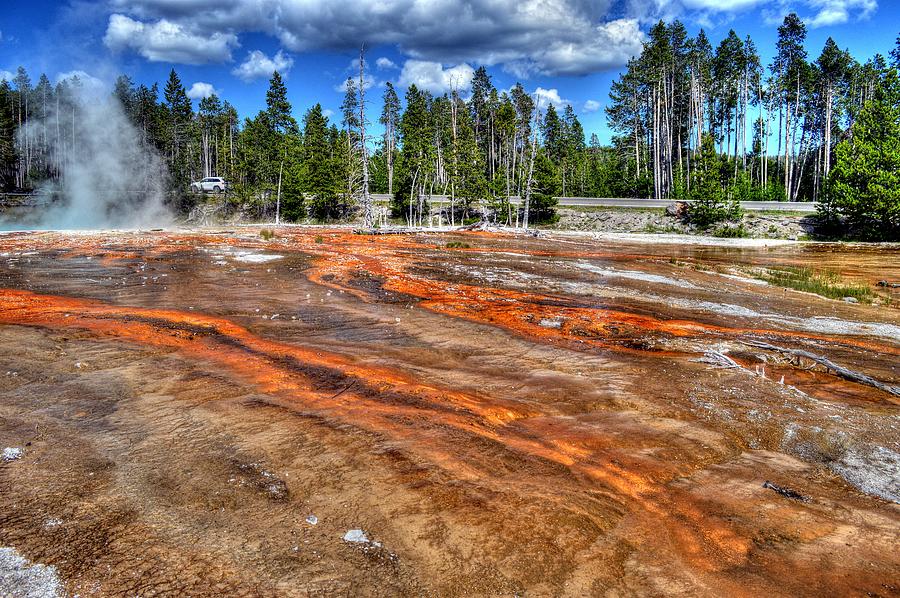 Yellowstone national park in Wyoming USA #3 Photograph by Paul James Bannerman