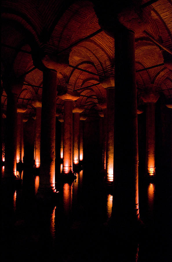 Yerebatan Sarayi Cistern Istanbul Turkey Digital Art by Dray Van Beeck ...