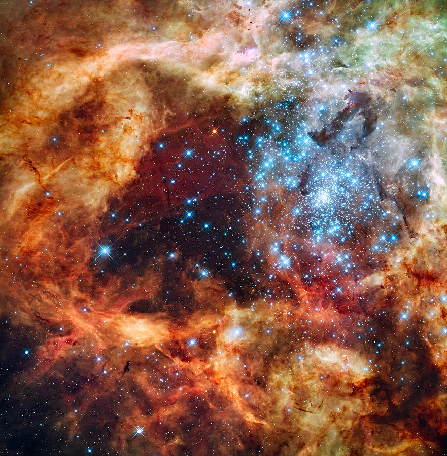 30 Doradus Nebula, Star-forming Region Photograph by Science Source
