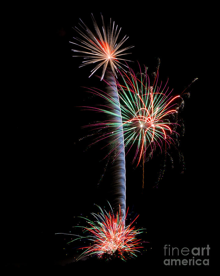 RVR Fireworks 2013 #30 Photograph by Mark Dodd