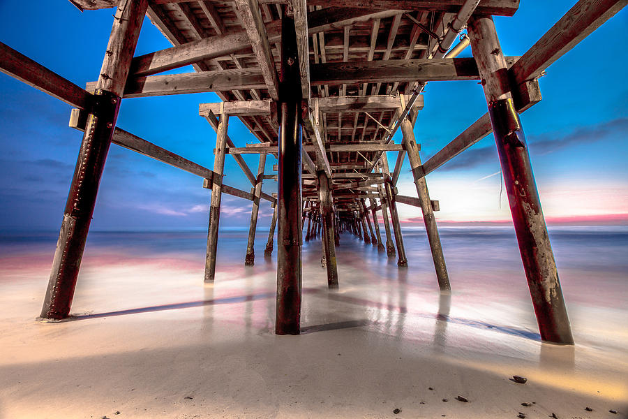 30 Seconds under San Clemente Pier Photograph by Robert Aycock - Pixels