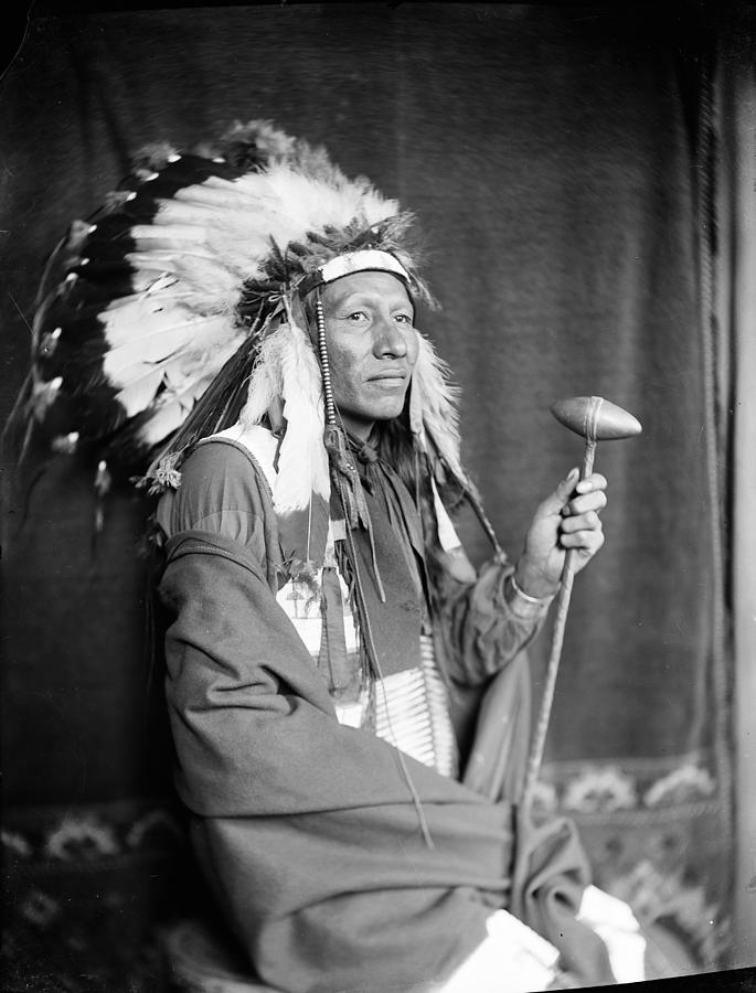  Sioux  Native American C1900 Photograph by Gertrude Kasebier