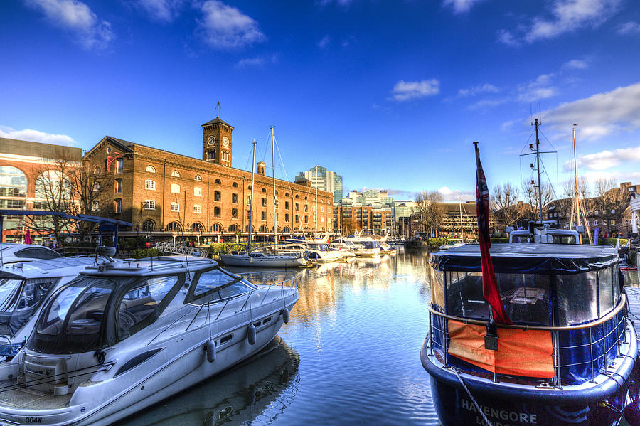 St Katherines Dock London Photograph by David Pyatt