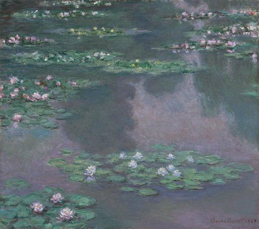 Water Lilies Painting by Claude Monet - Fine Art America