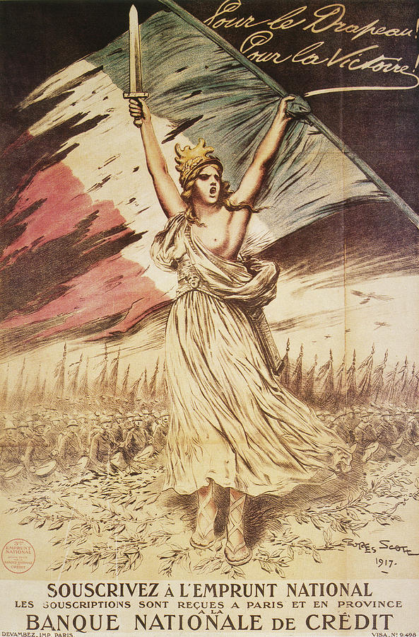 World War I French Poster Painting By Granger Fine Art America   30 World War I French Poster Granger 