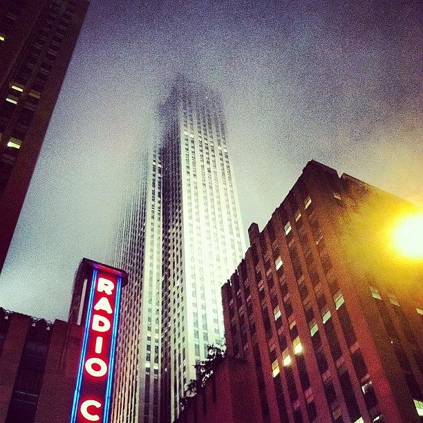 New York City Photograph - #30rock #nyc by Matthew Tarro