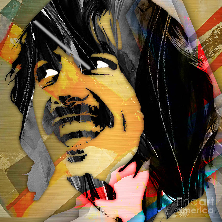 George Harrison Mixed Media - George Harrison Collection #31 by Marvin Blaine